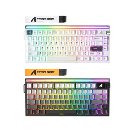 ATTACK SHARK R85 HE Rapid Trigger Keyboard Magnetic Switch with Custom Lightbox