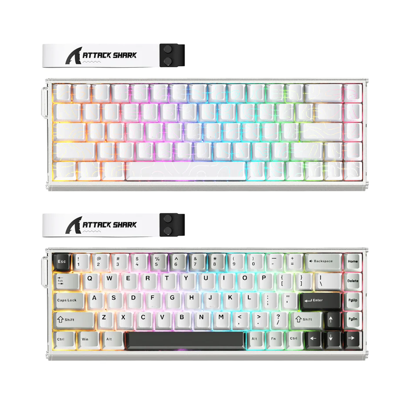 ATTACK SHARK X68MAX HE Rapid Trigger Aluminum Keyboard Magnetic Switch ATTACK SHARK X68MAX HE Rapid Trigger Aluminum Keyboard Magnetic Switch - Image 1