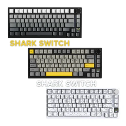 ATTACK SHARK X820Ultra Tri-mode Gasket Mechanical Keyboard – Shark Switch