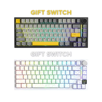 ATTACK SHARK X820Ultra Tri-mode Gasket Mechanical Keyboard – Gift Switch