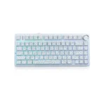 AULA F75 Gasket Mechanical Keyboard – White Contour