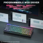 AULA Hero 68 HE Wired Magnetic Keyboard - Image 6