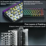 AULA Hero 68 HE Wired Magnetic Keyboard - Image 4