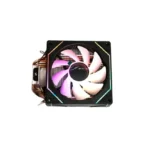GFury GLACIER X2 GF-T600 RGB Dual Fan CPU Air Cooler – 6 Copper Heat Pipes - Image 3