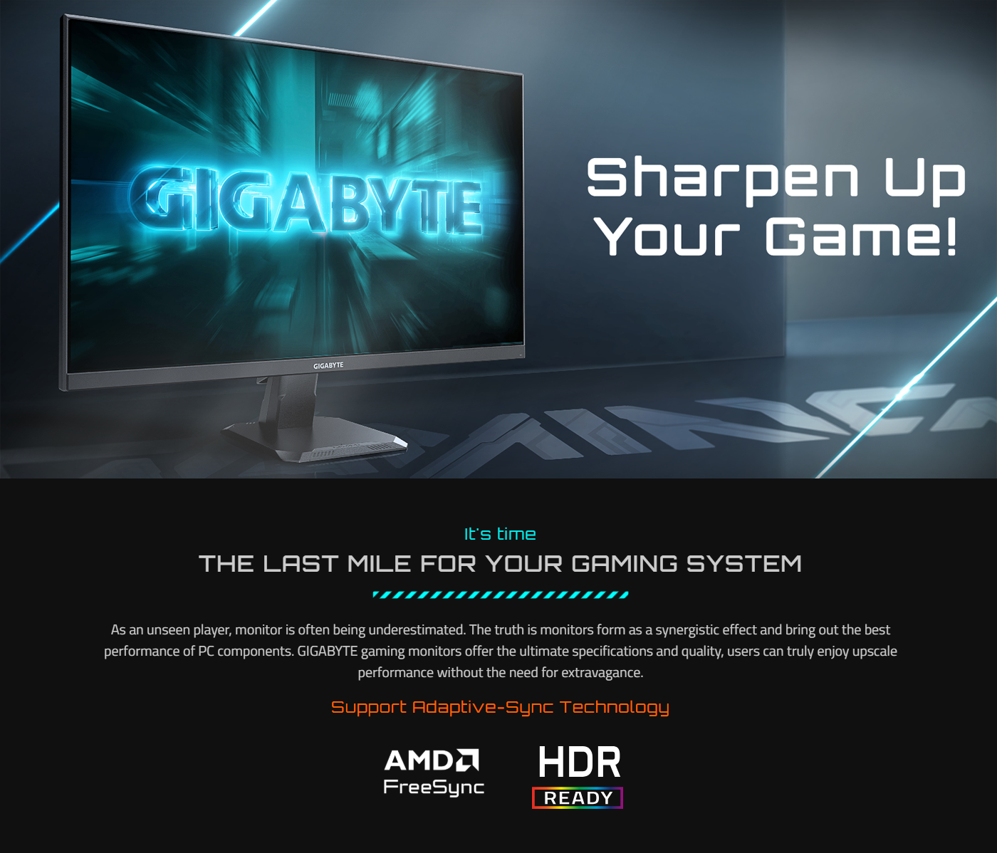 GIGABYTE GS25F14 24.5 IPS 144Hz FHD Gaming Monitor