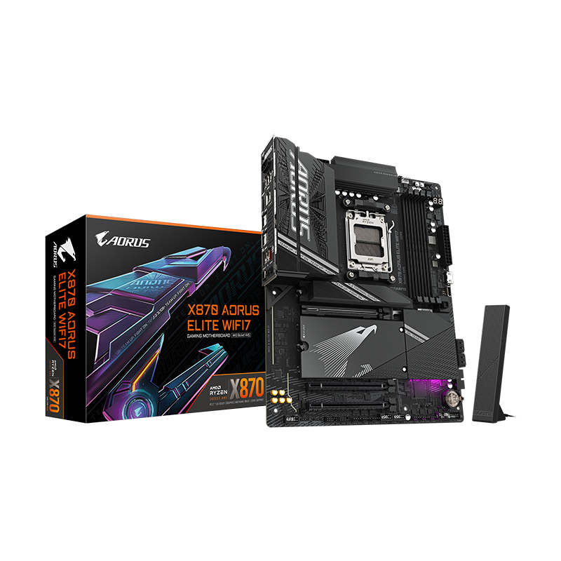 GIGABYTE X870 AORUS ELITE WIFI7 AM5 ATX Motherboard GIGABYTE X870 AORUS ELITE WIFI7 AM5 ATX Motherboard