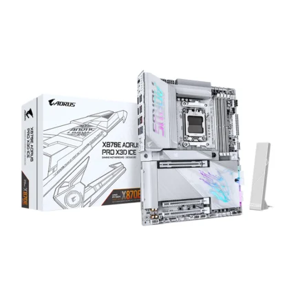 GIGABYTE X870E AORUS PRO X3D ICE AM5 ATX Motherboard