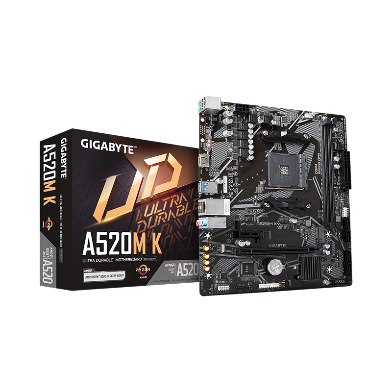 Gigabyte A520M AMD AM4 mATX Motherboard Gigabyte A520M AMD AM4 mATX Motherboard