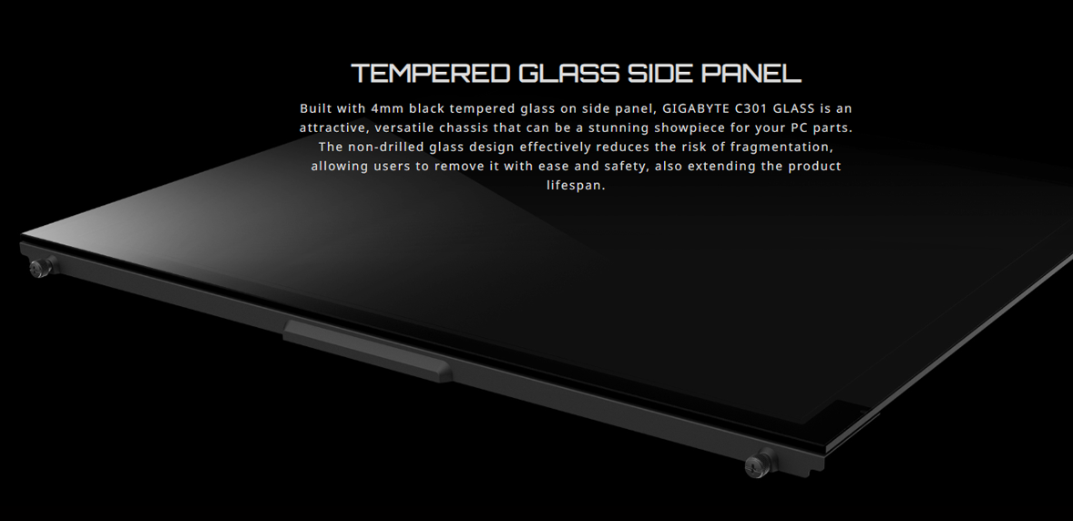 Gigabyte C301 Glass ARGB Mid-Tower ATX Case