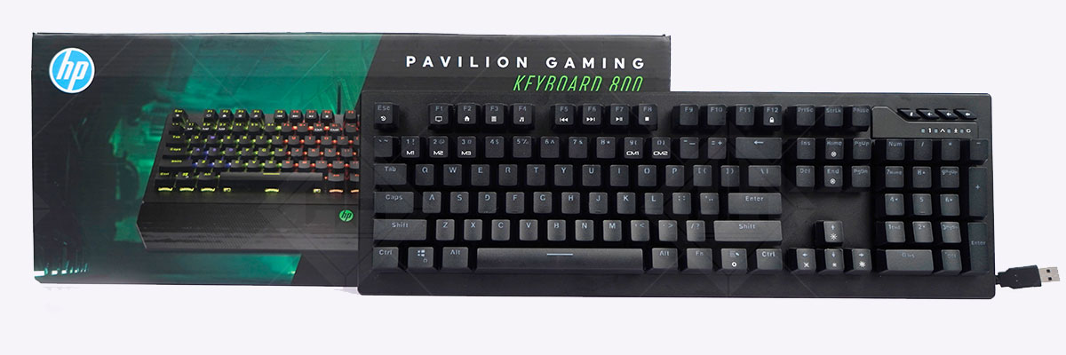 HP PAVILION KEYBOARD 800 MECHANICAL RGB RED SWITCHES