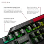 HP Omen Sequencer Mechanical RGB Gaming Keyboard – Black - Image 3