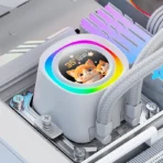 ID-COOLING FX360 LCD Liquid Cooler - White - Image 4