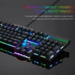 Motospeed CK103 RGB Wired Mechanical Keyboard | Black - Image 3