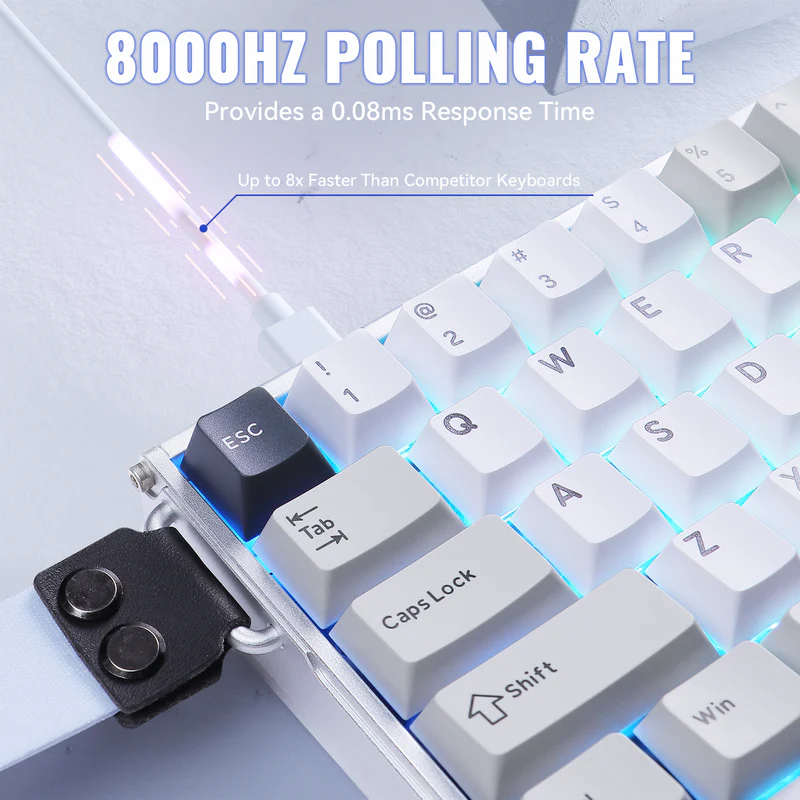 ATTACK SHARK X68MAX HE Rapid Trigger Aluminum Magnetic Switch Keyboard
