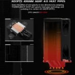 Thermalright Assassin Spirit 120 Vision Black ARGB CPU Air Cooler with 1.54 inch IPS Display - Image 7