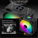 Thermalright Assassin Spirit 120 Vision Black ARGB CPU Air Cooler with 1.54 inch IPS Display - Image 5