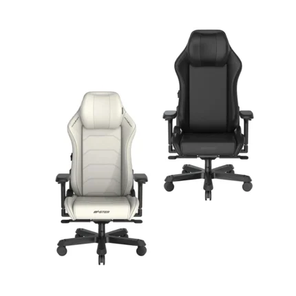 DXRacer Master Series Ergonomic Gaming Chair – 4D Lumbar, Extendable Footrest