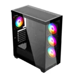Frozer AURA ATX Mid-Tower Gaming Case – Black - Image 3