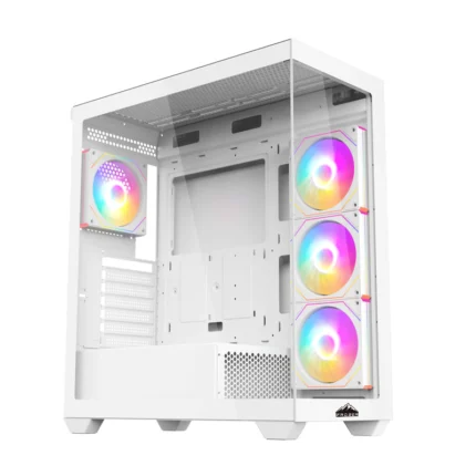 Frozer AURA-PRO ATX Mid-Tower Gaming Case – White