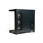 GFury Mighty GF-300 Tempered Glass Mid-Tower ATX Gaming Case – Black (3x ARGB Fans) - Image 2