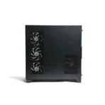 GFury Mighty GF-300 Tempered Glass Mid-Tower ATX Gaming Case – Black (3x ARGB Fans) - Image 3