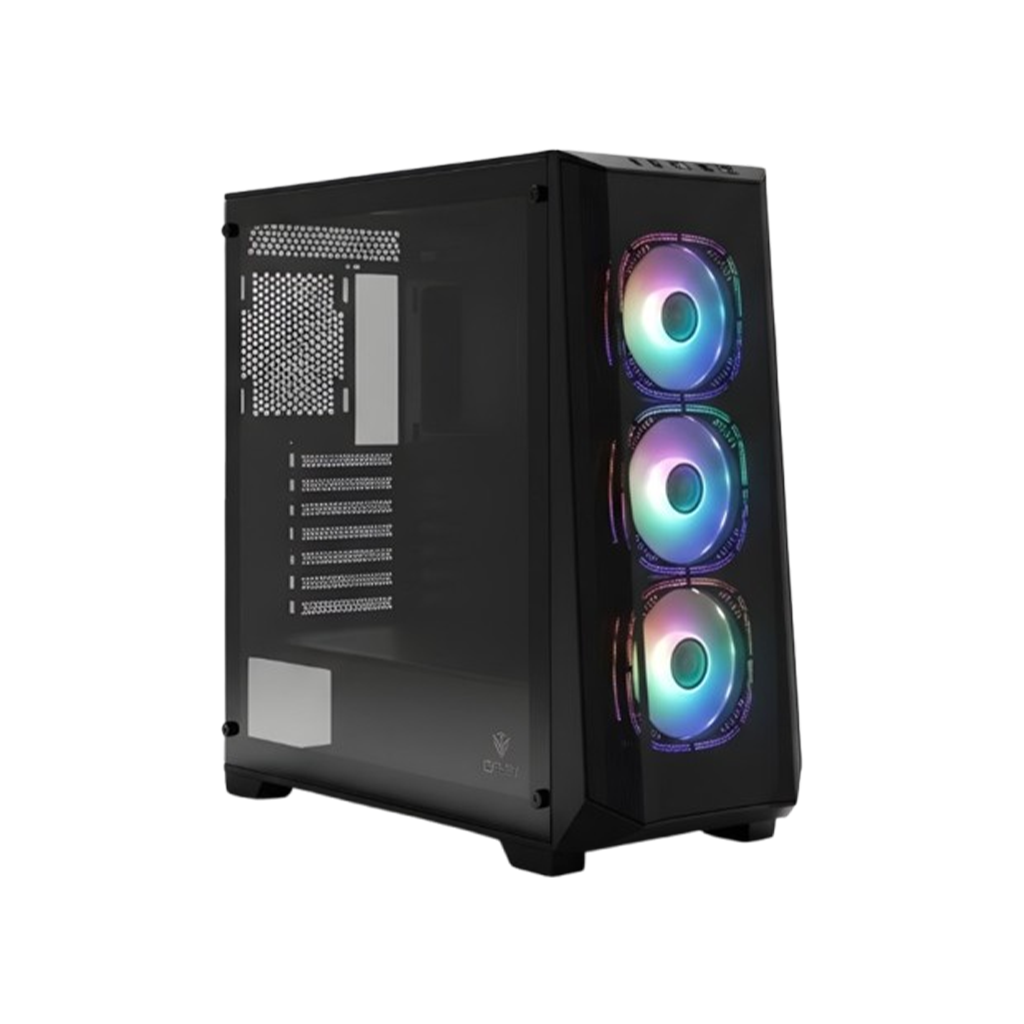 gfury gaming case pluto black