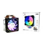 GFury COOL STORM GF-T600 CPU Air Cooler – 6 Copper Heat Pipes, 120mm Silent Fan