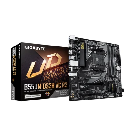IIGABYTE B550M DS3H AC R2 AMD AM4 Micro-ATX Motherboard: