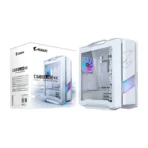 GIGABYTE AORUS C601 Glass E-ATX Mid-Tower Gaming Case – White - Image 9