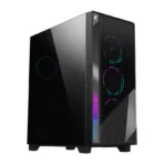 GIGABYTE AORUS C500 Glass Mid-Tower Gaming Case – Black (GB-AC500G ST)