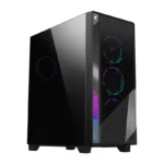 GIGABYTE AORUS C500 Glass Mid-Tower Gaming Case – Black (GB-AC500G ST)