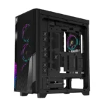 GIGABYTE AORUS C500 Glass Mid-Tower Gaming Case – Black (GB-AC500G ST) - Image 9
