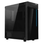 GIGABYTE C200 Glass Mid-Tower Gaming PC Case – Black (GB-C200G)