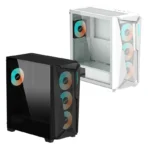 Gigabyte C301 Glass ARGB Mid-Tower ATX Case – Black/White - Image 2