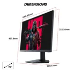 Koorui 24E3 24" FHD IPS 165Hz 1ms Gaming Monitor - Image 7