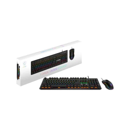 MSI FORGE GK300 Combo – Blue Switches US Wired