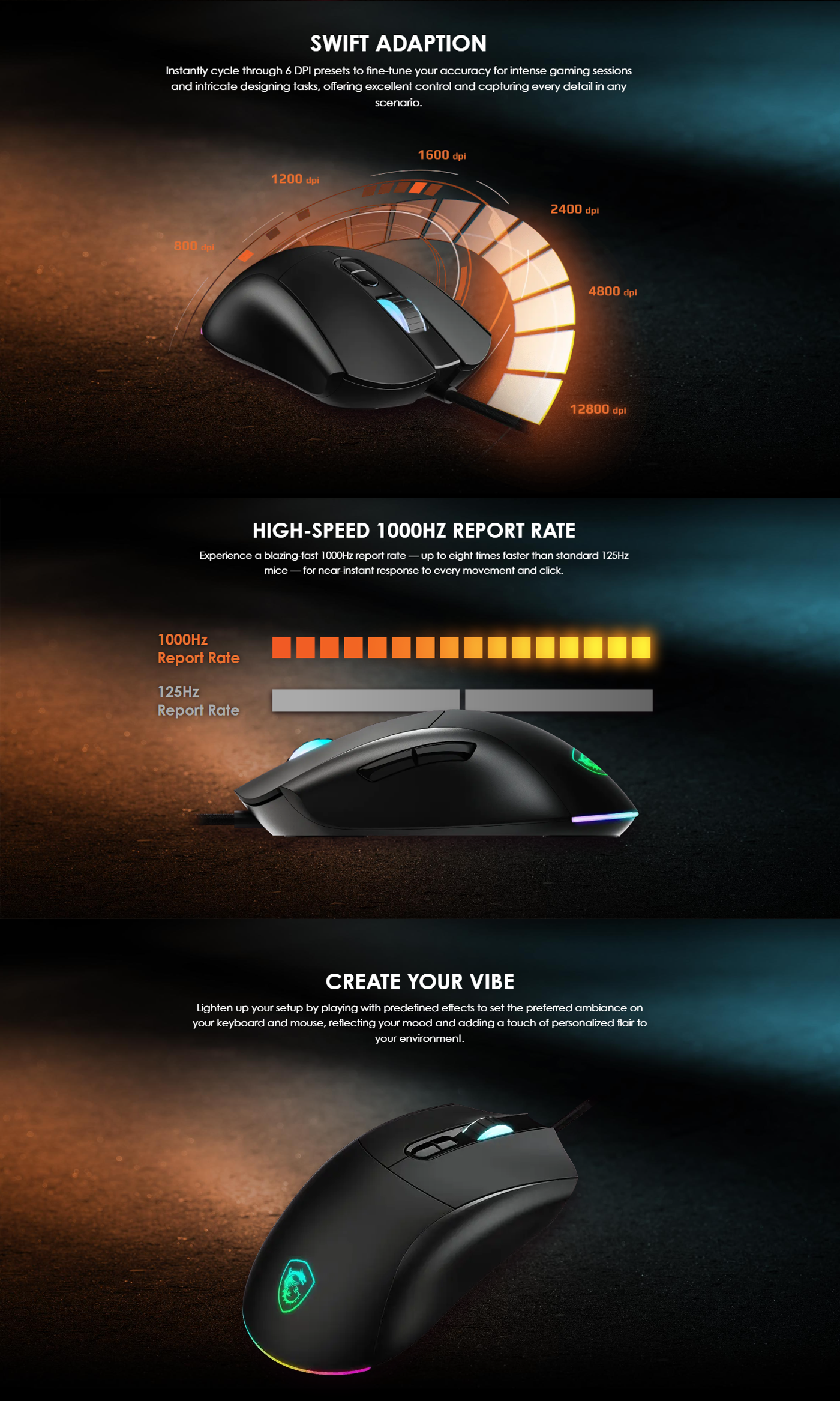 MSI FORGE GM 320 MOUSE