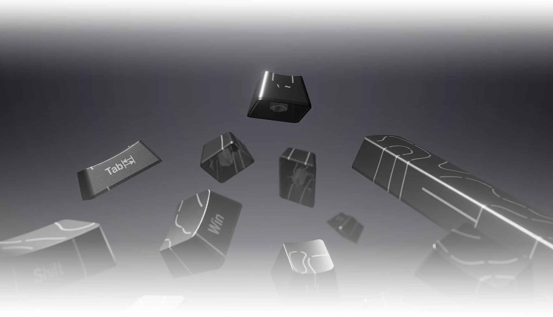 Double-shot PBT Keycaps