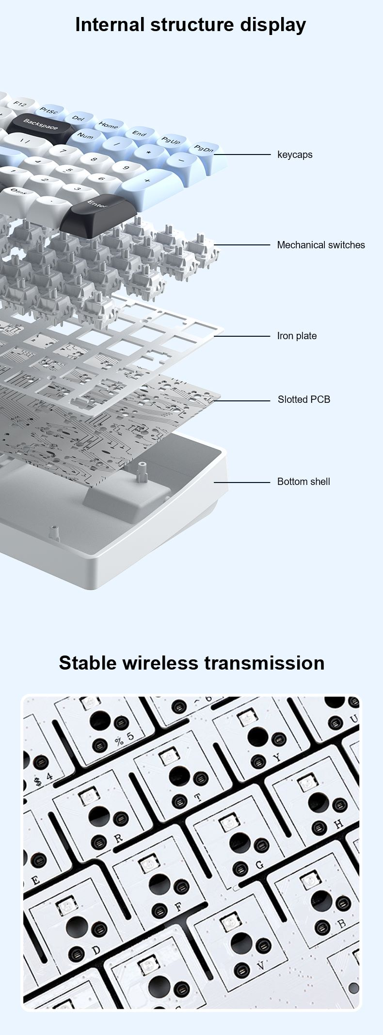 AULA S100Pro Mechanical Keyboard