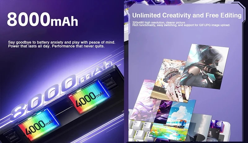 8000mAh Battery