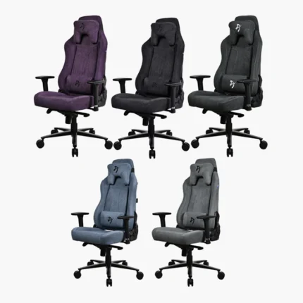 Arozzi Vernazza Soft Fabric Gaming Chair – Blue