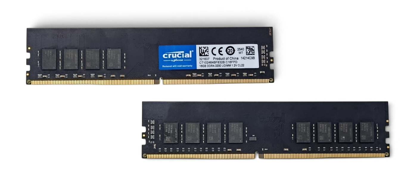Crucial 16GB DDR4-3200 UDIMM Desktop RAM