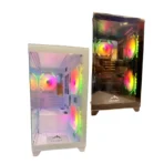 Frozer AURA M Micro-ATX Gaming Case – Black/White - Image 2