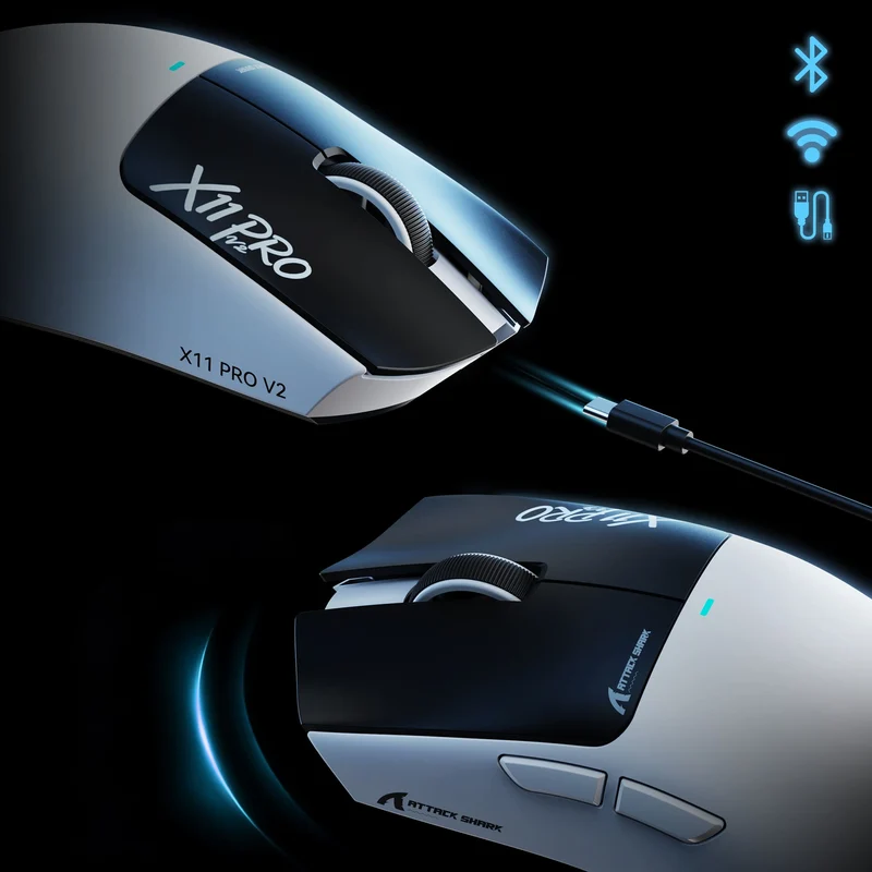 2.4G Wireless | Bluetooth | Wired