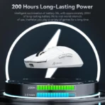 ATTACK SHARK X6 Three Modes Gaming Mouse With Charging Dock - Image 7