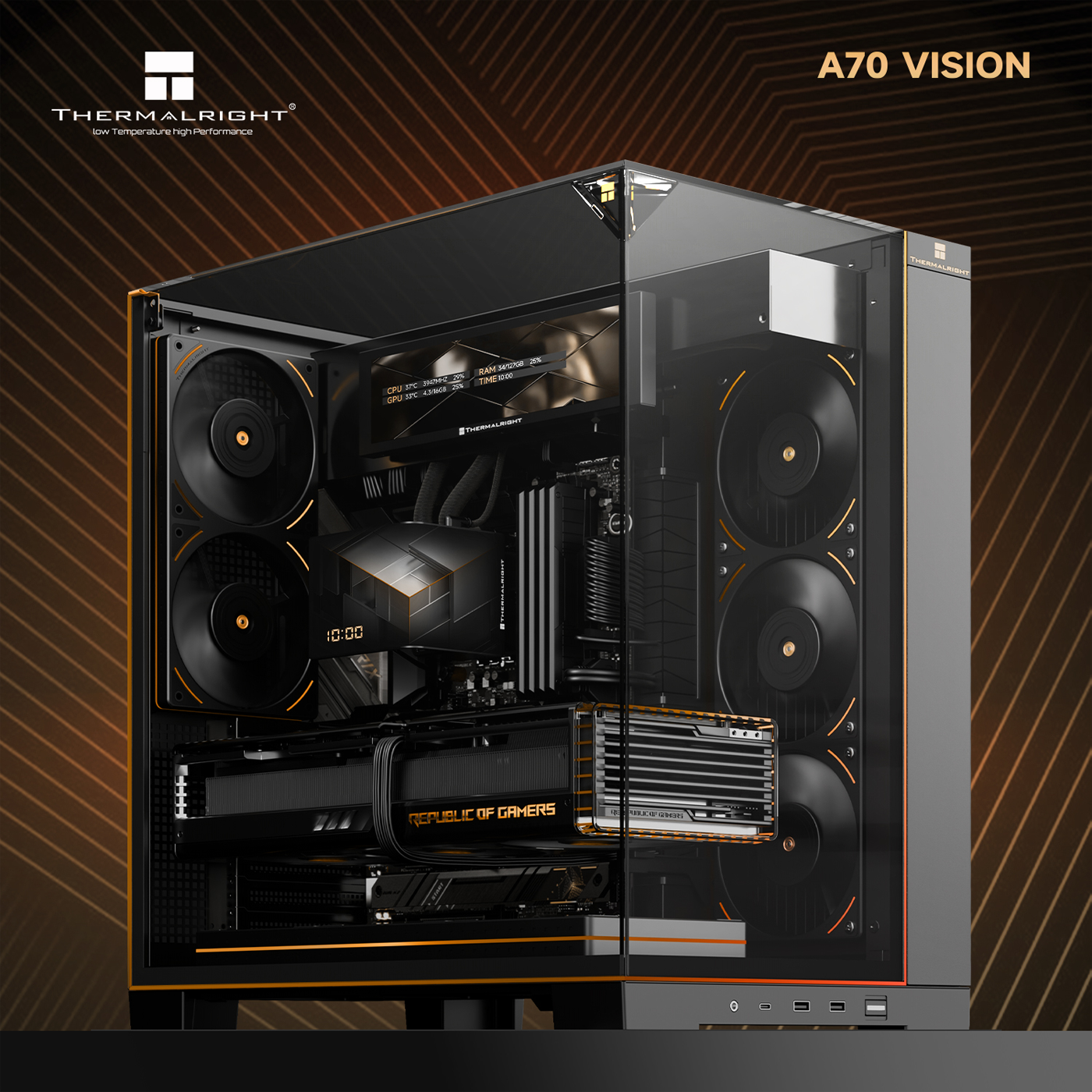 THERMALRIGHT A70 VISION BLACK CASING