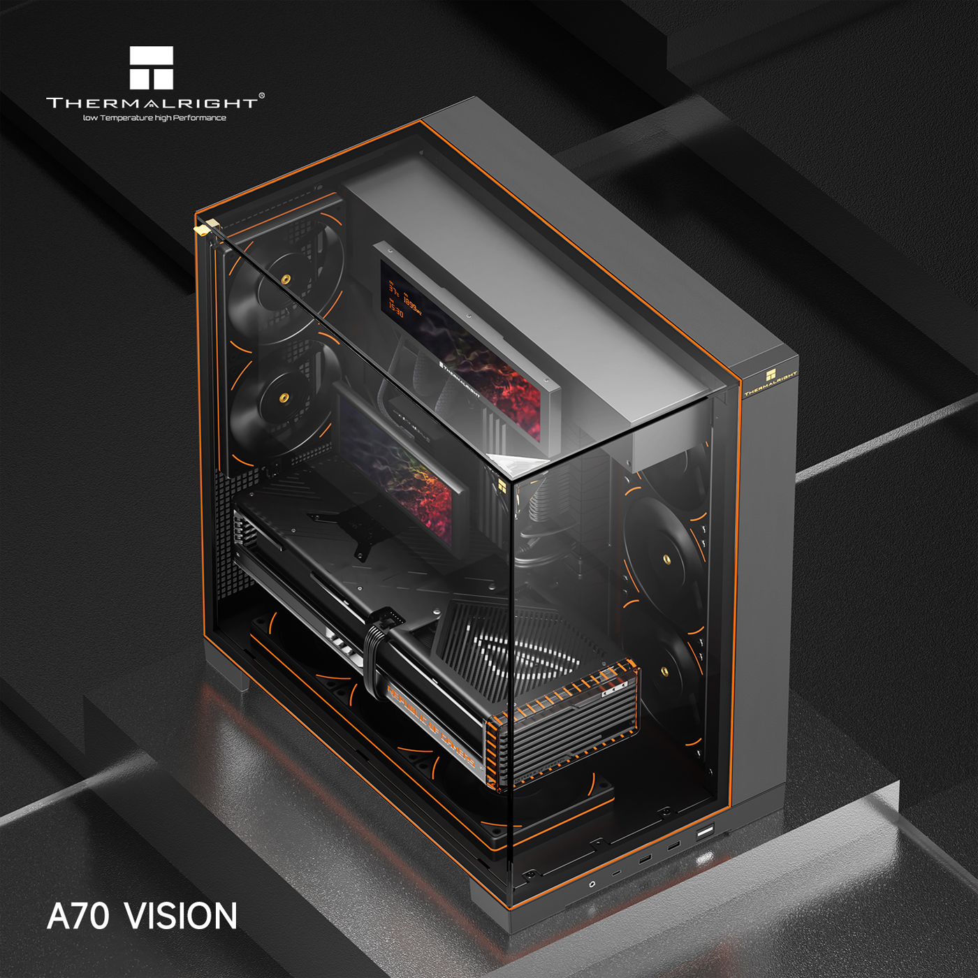THERMALRIGHT A70 VISION BLACK CASING