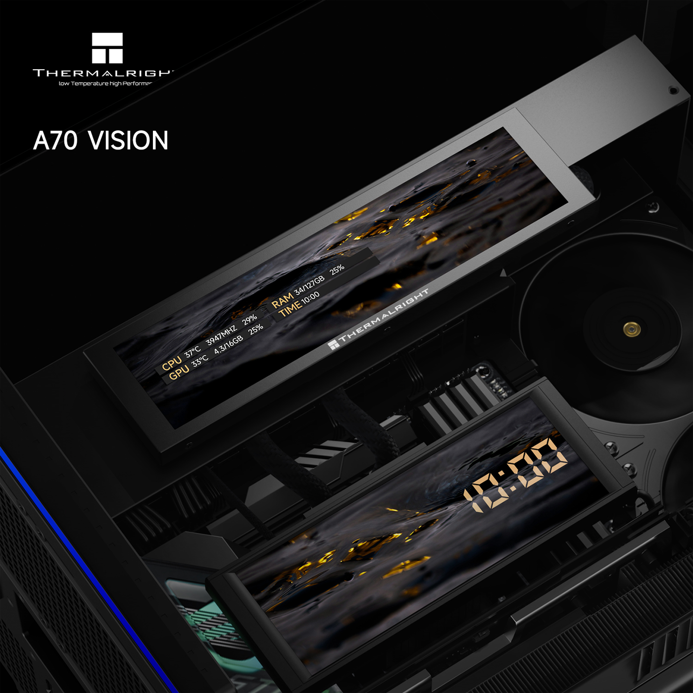 THERMALRIGHT A70 VISION BLACK CASING