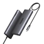 UGREEN 10in1 TYPE-C TO 2x HDMI, 3x USB-A, 1x RJ45, SDTF, PD100W Adapter