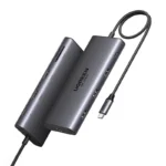 UGREEN 10in1 TYPE-C TO 2x HDMI, 3x USB-A, 1x RJ45, SDTF, PD100W Adapter